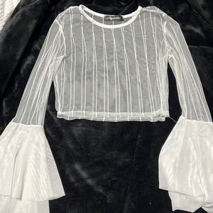 Mesh Crop Top